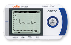 オムロン携帯型心電計 HCG-901